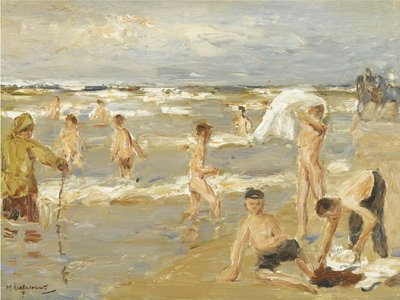 つまみを浸す 作： Max Liebermann